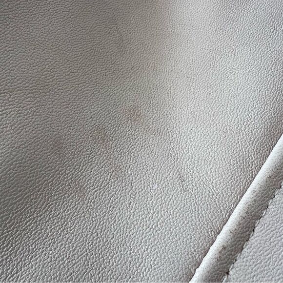 Amaryllis Dusty Pink Zippered 100% Genuine Leather Moto Jacket -- XS‎ - Picture 10 of 13